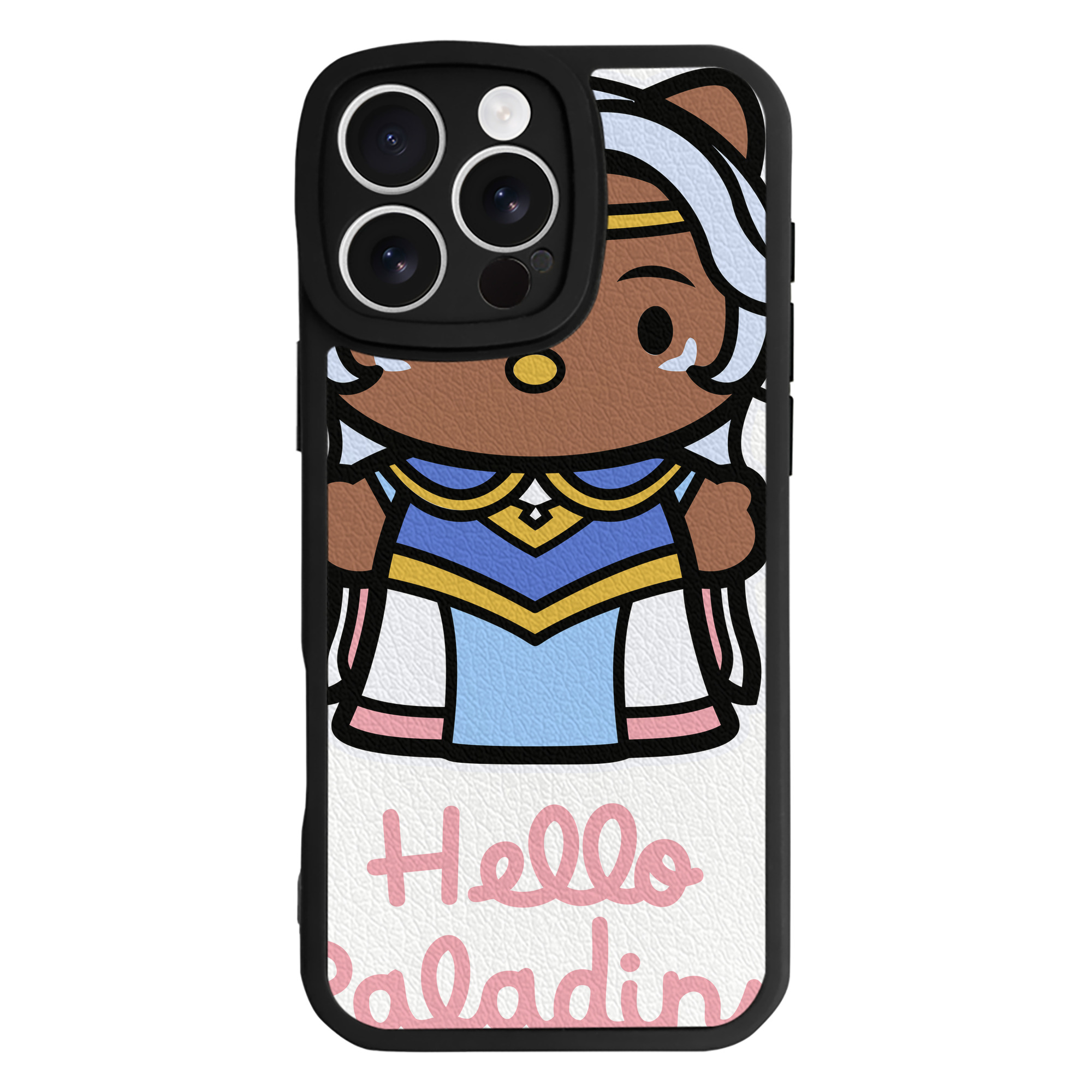 （画像用） Hello Kitty ハローキティ 【iPhone 16シリーズ対応】シリコンスマホケース（レザー調） 材質：シリコン